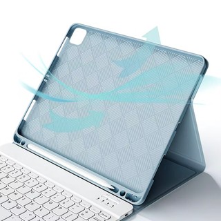 Ốp lưng có bàn phím Touchpad cho Samsung Galaxy Tab S6 Lite A8 A9 A9 + A11 A11 + S9 + S9 FE S10 FE S10 lite S9 FE + S7 FE Vỏ bọc chuột Bluetooth bằng da từ tính