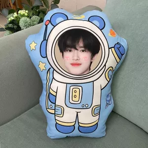 Zhang Ji Hàng Hóa Tùy Chỉnh Gối TF Gia Đình Humanoid Búp Bê Búp Bê Tùy Chỉnh Ký Túc Xá Gối Thời Đoàn Thanh Niên