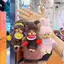 PS1 MONCHHICHI Chimutan Plushie Cổ Vũ Dễ Thương Hợp Thời Trang Đồ Chơi Vinyl Sang Trọng Mù Hộp Búp Bê Túi Charm SP1