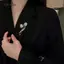 AqToCna Tính Khí Hoa Trâm Thiết Kế Niche Cao Cấp Tinh Tế Pin Tính Khí Phù Hợp Với Corsage AqToCna