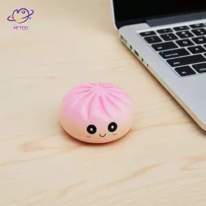 HFTOY Thư Giãn Và Lo Âu Giảm Căng Thẳng Bánh Bao Bóng Mềm Mại Phục Hồi Bóp Đồ Chơi 1 Cái ~
