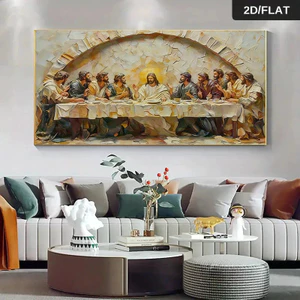 No Frame The Last Supper của Leonardo Da Vinci Nghệ Thuật Treo Tường Tôn Giáo In Canvas Nhà Thờ Tranh Văn Phòng