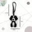 Mới Dễ Thương Bichon Frise Labrador Retriever Dog Charms Dễ Thương DIY Dây Da Túi Đựng Chó Quyến Rũ