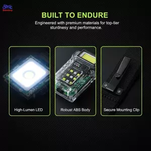 XOITOP COB + LED Đèn làm việc có thể sạc lại USB-C Di động để cắm trại và đi bộ đường dài VN