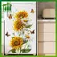 SWEET Có Thể Tháo Rời Hoa Bướm Tự Dính Tủ Lạnh Stiers Nhiều Màu Sắc Decals Dán Tường Trang Trí Tủ Lạnh Cho Căn Hộ n