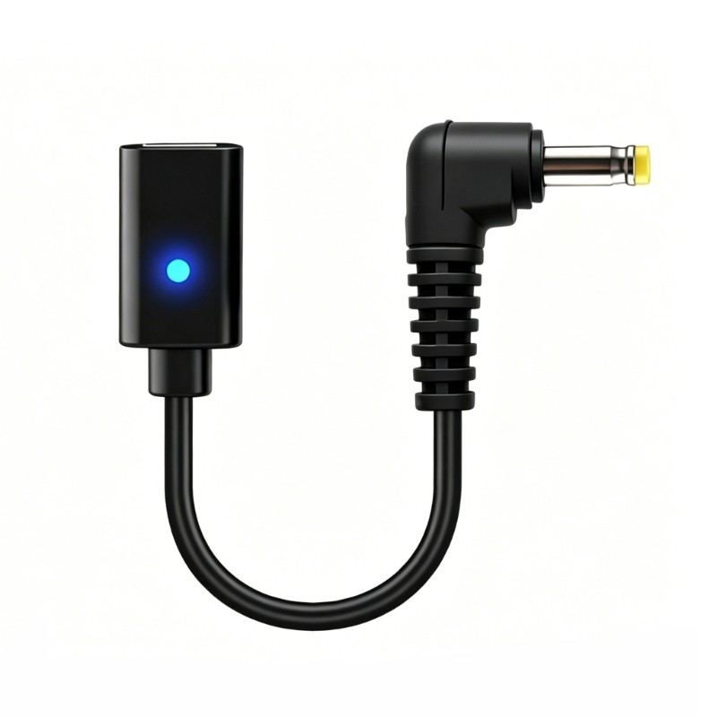 ZYARUKO Loại C Adapter Dây Sạc USB C Sang 1000 2000 Dây Sạc Thiết Kế Cáp Cho Game Thủ Và Người Hâm Mộ