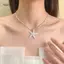 AqToCna Xu Hướng Sao Biển Mặt Dây Chuyền Nelace Sáng Bóng Nhựa Hạt Choker Xương Đòn Dây Xích Ngọt Ngào Nelace Cho Nữ Cô Gái Mùa Hè Kỳ Nghỉ Trang Sức AqToCna