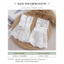 PYCOU Còng Có Thể Tháo Rời, Ruffles Xếp Ly Ren Tay Giả Vòng Tay, Voan Đa Năng Tay Trắng Vòng Tay Giả Tay Áo loe Đảng Cosplay