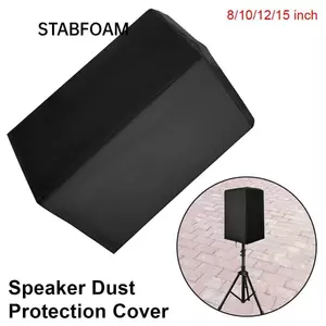 STABFOAM 1 Chiếc Loa Chống Bụi, Thiết Bị Loa Chống Thấm Nước Chống Tia UV Túi Vải, Vải Polyester 210D Bảo Vệ Âm Thanh Vải