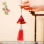 Little Tiger Sachet Hoạt Hình Ngải Cứu Móc Ping An Fu Thêu Handmade Trẻ Em Ví Di Động