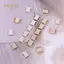 PNPIA- 10 Cái 10 * 15MM Kim Cương Giả Bikini Kết Nối Bule Hợp Kim Dây Chuyền Đồ Bơi Trang Trí Kim Cương Giả Bule DIY Phụ Kiện Trang Sức