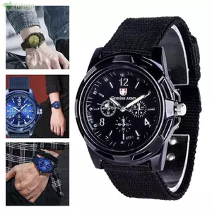 Đồng hồ YOLOGO Gemius Swift, Dây đeo bện nylon Đồng hồ thể thao ánh sáng ban đêm, Dây đeo nylon thạch anh cổ điển Thụy Sĩ cổ điển Dây dệt Đồng hồ thạch anh thời gian ban đêm