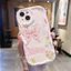Ốp Lưng Cho OPPO A6 A5X A3 A96 A95 A92 A77S A76 A74 A60 A58 A57 A54 A53 A52 A38 A18 A17 A16 A15 A5 A9 A3S F9 Pro Kem Sóng Cong Cạnh Họa Tiết Bướm NYK282