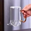 Nhỏ Màu Xanh Cam Ấm Trà Xoay Xiaoyao Nồi Kính Chịu Nhiệt Tay Cầm Bằng Gỗ Lọc Tích Hợp Fair Cup Kung Fu Trà Biển