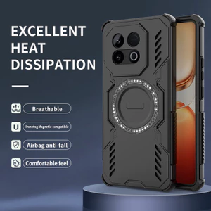 Ốp lưng IQOO Z10 Turbo Pro 5G Vòng từ tính Vỏ tản nhiệt chống rơi cho Vivo IQOO Z10 Turbo + 5G Vỏ điện thoại