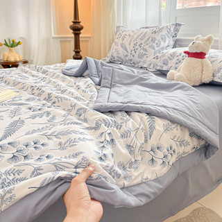 2026 Phong Cách Mới Rửa Cotton Siêu Âm Nổi Mùa Hè Chăn Mùa Hè Thoáng Mát Chăn Điều Hòa Không Khí Chăn Sinh Viên Ký Túc Xá 6HRV