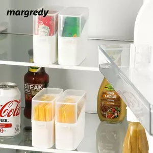 Túi đựng gia vị MARGREDY, Hộp lưu trữ PP có thể sưởi ấm, Trà gia vị sốt có thể giặt được tiết kiệm không gian có nắp Hộp phân loại