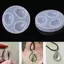 PNPIA- DIY Silicone Mặt Dây Chuyền Giọt Nước Khuôn Nhựa Vỏ Thủ Công Trang Sức Làm Dụng Cụ