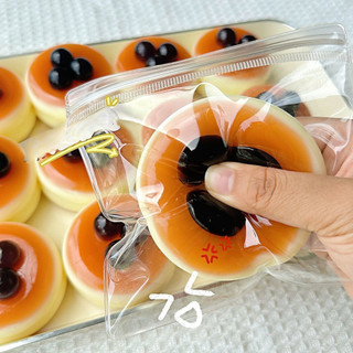 1 Cái Đa Lớp Souffle Bánh Squishy Di Động Bỏ Túi Căng Thẳng Giải Phóng Fidget Đồ Chơi