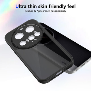 Ốp điện thoại mờ màu đen Thích hợp cho Xiaomi 15 14 Ultra 17 15 14 T Pro Túi khí bốn góc mờ Vỏ bảo vệ chống rơi