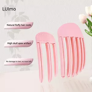 LUImo 3 / 6 Răng Lông Tơ Rễ Tóc Cao Đầu Lâu Hiện Vật Kẹp Tóc Tự Nhiên Lông Tơ Traceless Tóc Làm Đẹp Dụng Cụ Tạo Kiểu Cho Lười SBS
