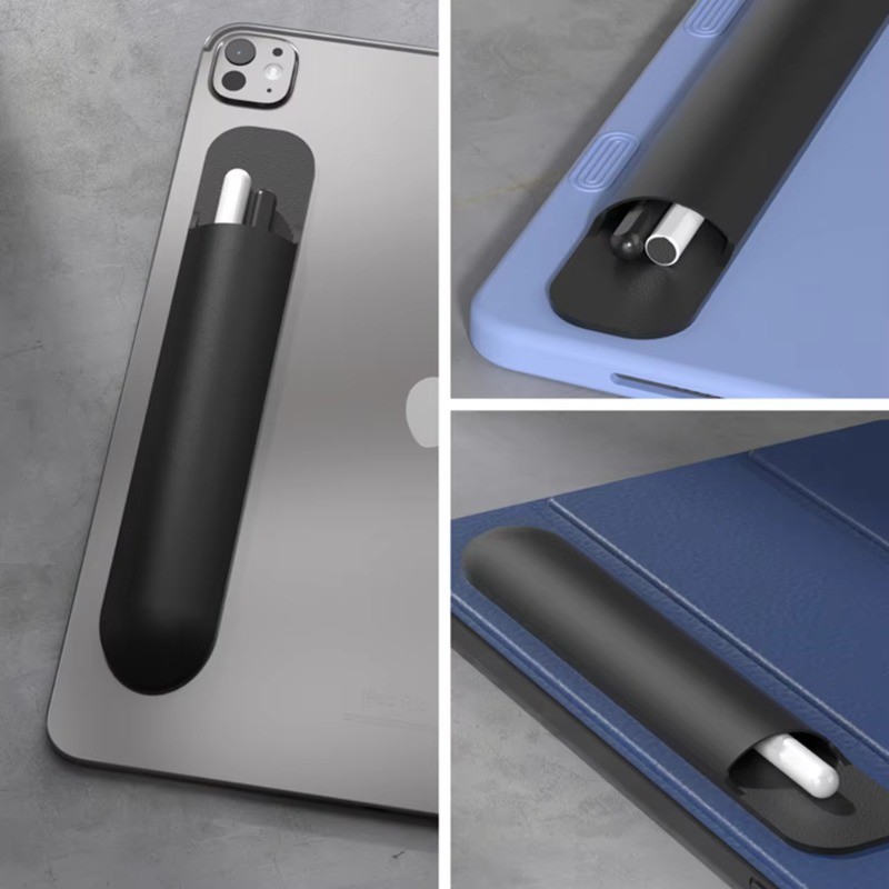 Túi Đựng Bút Đa Năng Cho Apple Pencil Pro 2 1 Stylus Hộp Đựng Bút Silicon Cho Samsung Galaxy Tab S-Pen Hộp Đựng Máy Tính Bảng Cảm Ứng Chắc Chắn Bảo Vệ Bao