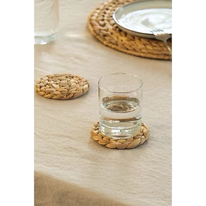 Lót Ly Cói ,lục bình Đan Thủ Công- Lót cốc VIntage Decor, Thảm Decor Bàn Trà , Quán Cafe và Nhà hàng cao cấp