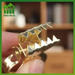 Kẹp móc kim loại SWEET cho đèn dây rèm Tất cả các mục đích Móc treo gia dụng để trang trí phòng n