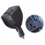 Biến tần nguồn WANYEDI, Đầu ra 150W Đầu ra 12V / 24V DC Đầu vào ô tô Biến tần, Đầu ra AC 110V / 220V Di động Bộ chuyển đổi điện áp hiển thị kỹ thuật số Nguồn tự động