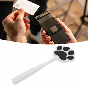 Cây đũa phép in thẻ tín dụng 3D FUNFANG Chạm để thanh toán để thanh toán dễ dàng Thanh toán không tiếp xúc Phong cách chủ đề móng vuốt mèo