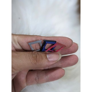 Khay Đựng Sim Samsung Galaxy A12 Nacho Zin Khay Thẻ Nhớ Tray Sim SD Linh Kiện Thay Thế