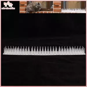 THÊM Phụ Kiện DIY Repeller Mèo Nhựa Chim Đuổi Chống Bồ Câu Chống Chim Sóc Hàng Rào Sân Vườn Kiểm Soát Gai Trong Suốt BSS