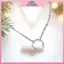 MYPANDA Retro Phong Cách Hip-hop Thép Titan Nelace Đảng Punk Đinh Tán Mặt Dây Chuyền Unisex Choker Gothic Y2K Trang Sức.