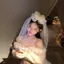 Pháp Nơ Trắng Công Chúa Veil Đầu Mũ Sinh Nhật Mũ Nón Bé Gái Bầu Không Khí Ảnh Đạo Cụ Phụ Kiện Tóc 2026-6-8
