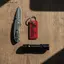 # HB # Thêu KeyTag 1 Chữ Cái Màu Đỏ Thoáng Mát Cho Xe Móc Khóa Phong Cách Và Chức Năng.