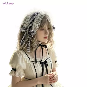Băng đô Lolitas thanh lịch đáng yêu Woke Băng đô Polyester mềm mại thoáng khí Vòng tóc thoải mái cho thanh thiếu niên và người lớn