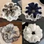 Công Nghiệp Nặng Ren Hoa Bốn Lớp Scrunchy Dây Buộc Tóc Nữ Tính Khí Cao Cấp Siêu Lớn Đầu Bóng Buộc Tóc Đầu Dây Đầu