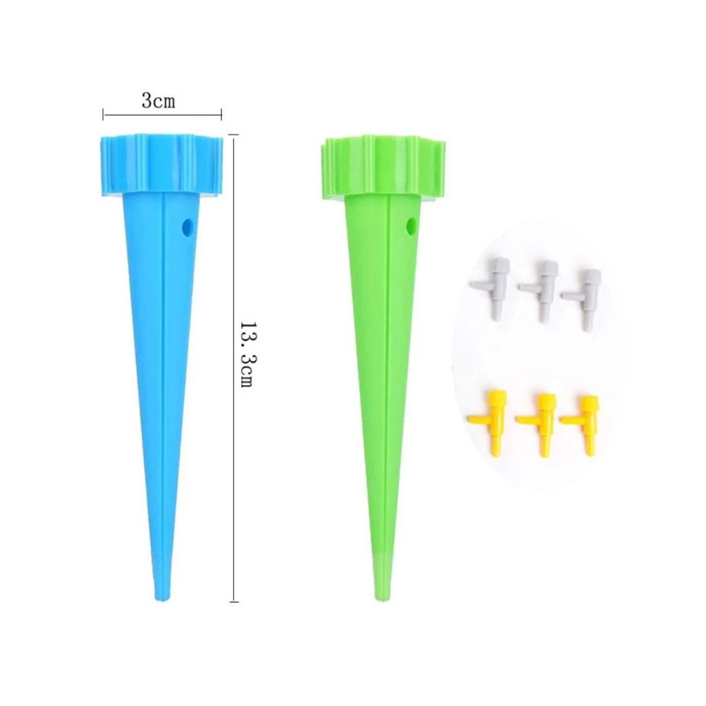 Set 10 Vòi tưới cây nhỏ giọt tự động gắn chai nhựa tiện dụng