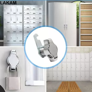 Khóa Cam LAKAM, Ổ khóa cửa tủ hợp kim kẽm phần cứng, Tủ khóa cơ khí đa chức năng không cần chìa khóa