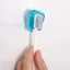 THEGIRL8B 3 Vỏ đầu bàn chải đánh răng, Vỏ bảo vệ chống bụi di động, Vỏ bảo quản bàn chải đánh răng Cốc hút Bàn chải đánh răng bằng nhựa Bảo vệ ký túc xá