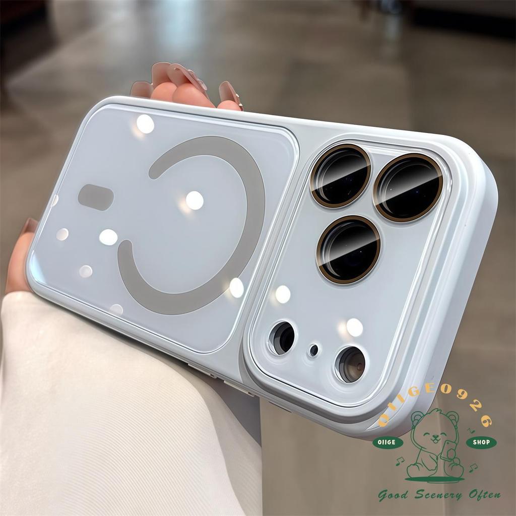 Cảm giác da Macaron từ tính Vỏ điện thoại iphone17 Pro Max 16 15 14 13 vỏ cho vỏ iPhone Vỏ mềm silicon TPU chống sốc