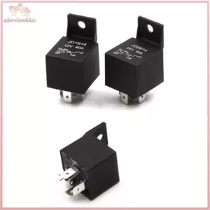 THÊM 5 Pin 40A Rơle ô tô Ô tô thường mở Rơle DC 12V / 24V cho đèn pha BSS