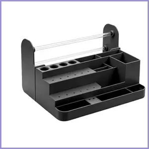 Dụng cụ sắp xếp tuốc nơ vít Bảo quản tiết kiệm không gian đa ngăn Dụng cụ sửa chữa điện tử Giá đỡ lưu trữ cho gia đình mueadsyvn