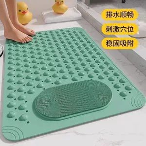 Phòng Tắm Thảm Chống Trơn Trượt Hộ Gia Đình Cực Dày Phòng Tắm Massage Chống Sốc Chân Thảm Năng Động Với Bàn Chải Hút Chân Thảm 6.9 UWLX