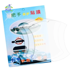 4 / 8 Chiếc Tay Nắm Cửa Ô Tô Phim Bảo Vệ Đa Năng Trong Suốt Tay Nắm Cửa Ô Tô Miếng Dán Chống Trầy Xước Phim Bảo Vệ