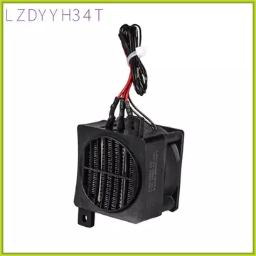 Máy sưởi quạt PTC, Máy sưởi điện nhỏ gọn, Máy sưởi quạt làm bằng Nylon gia cố PA66 để nhanh cho gia đình, phòng ngủ, cắm trại