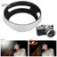apill Lens Hood 52MM Đa Năng Hợp Kim Nhôm Camera Bóng Thay Thế Di Động Rỗng Thiết Kế Vát Bạc