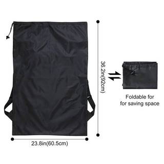 Strongaroetrtomj Bapa hạng nặng chống thấm nước có dây đeo vai có thể điều chỉnh Túi giặt Polyester Du lịch cắm trại Túi đựng quần áo lớn VN