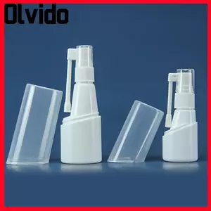 Bình xịt thân cây voi OLVIDO, Chai mũi nhựa nhỏ 25-30ml, Chai rỗng di động Dụng cụ cầm tay Chai xịt nước hoa có thể đổ lại Du lịch