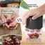 {AKIN} 7 Lỗ Cherry Pitter Qui Pit Loại Bỏ Thực Phẩm An Toàn Hoàn Hảo Cho Nhà Bếp Gia Đình Làm Mứt Làm Dụng Cụ Trái Cây Làm Sạch Dễ Dàng {a}